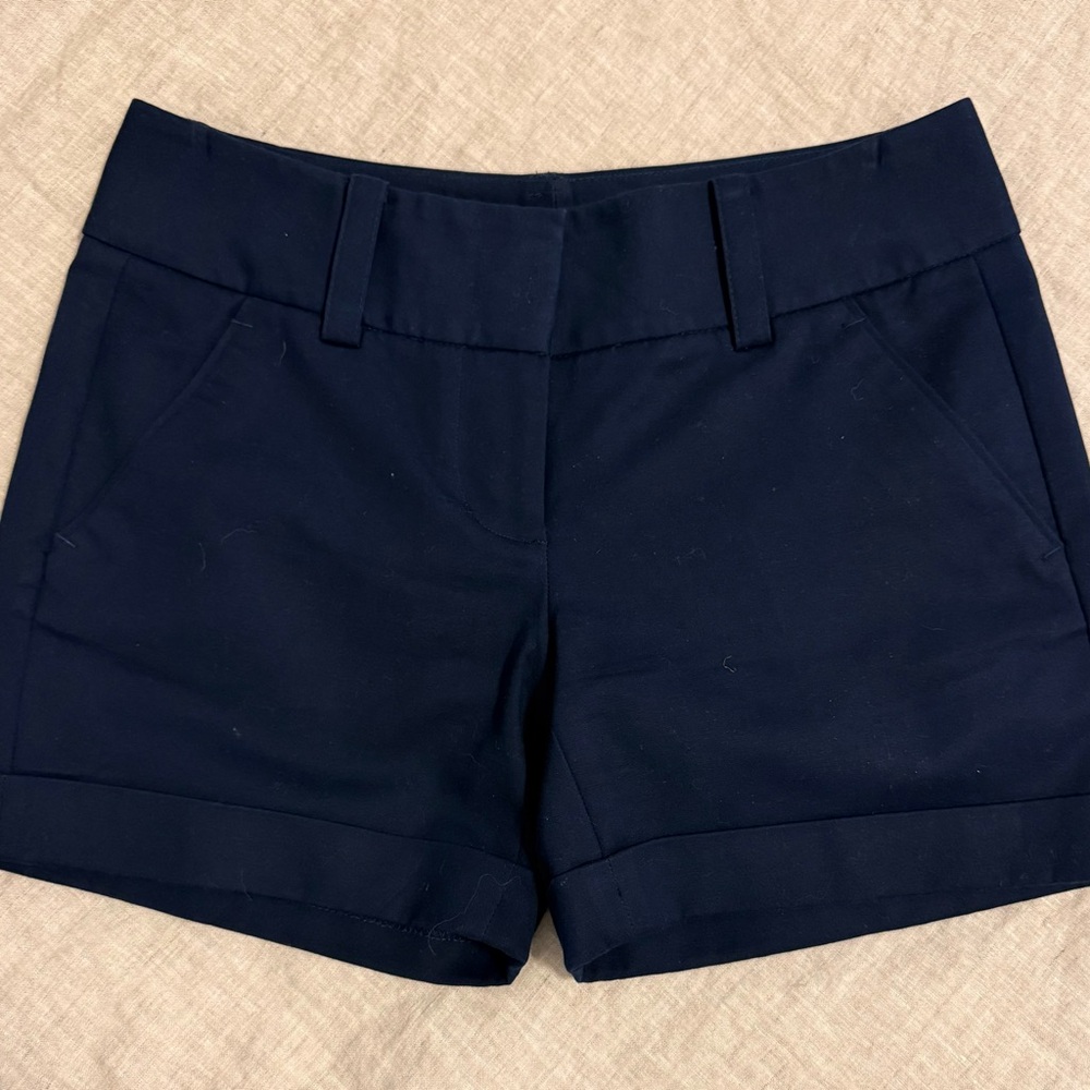 Vince Camuto Dark Blue Women's Shorts